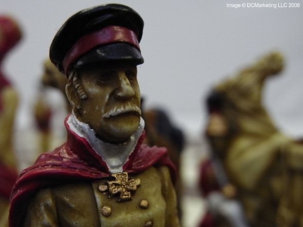 Battle of Waterloo Hand Decorated Theme Chess Set